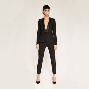 Zara Tuxedo Suit - Jacket & Pants - size S